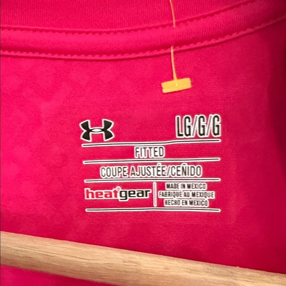 Under Armour Women's Long-Sleeve Crew Neck Top - Bright Pink